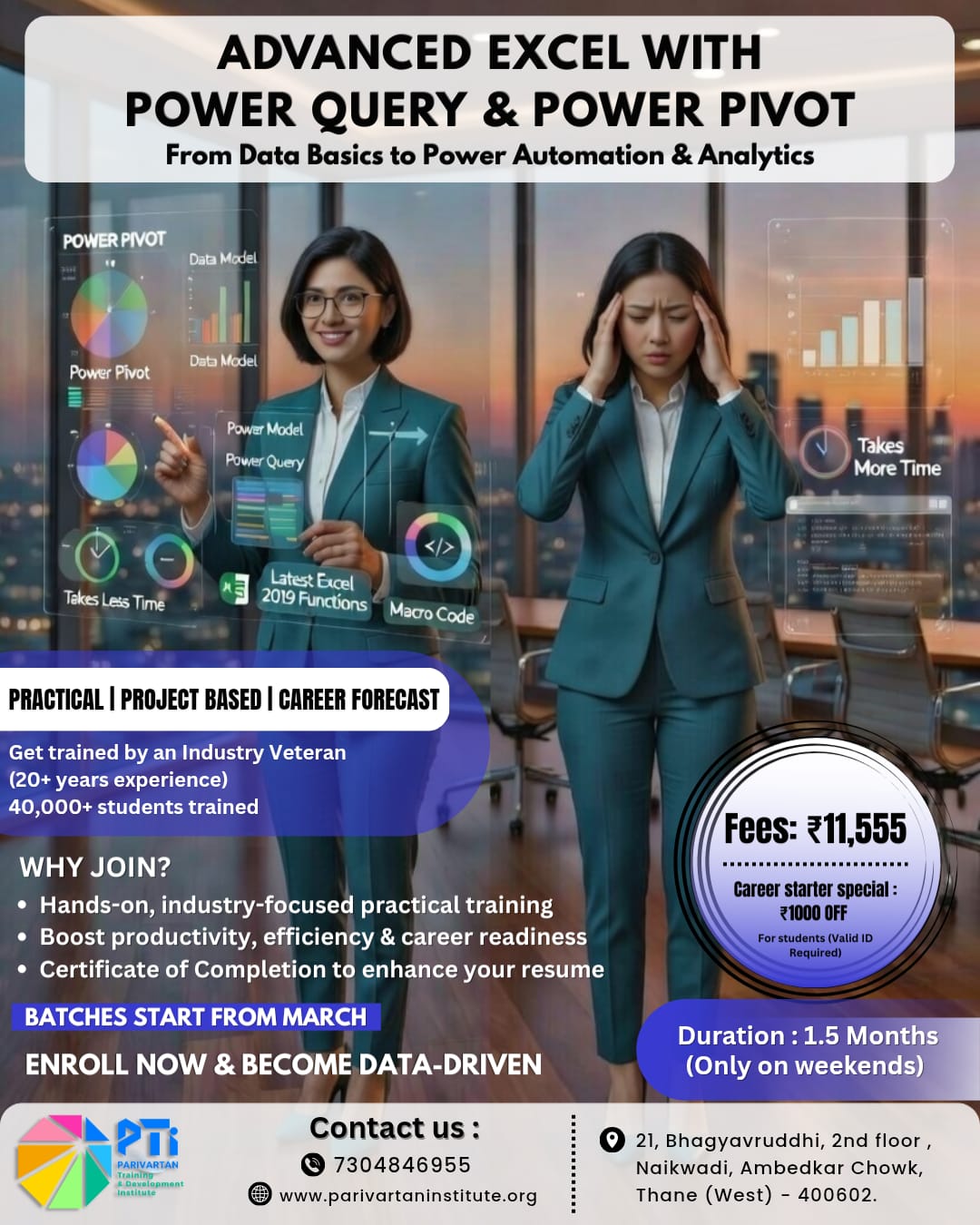 Advance Excel courses for Students