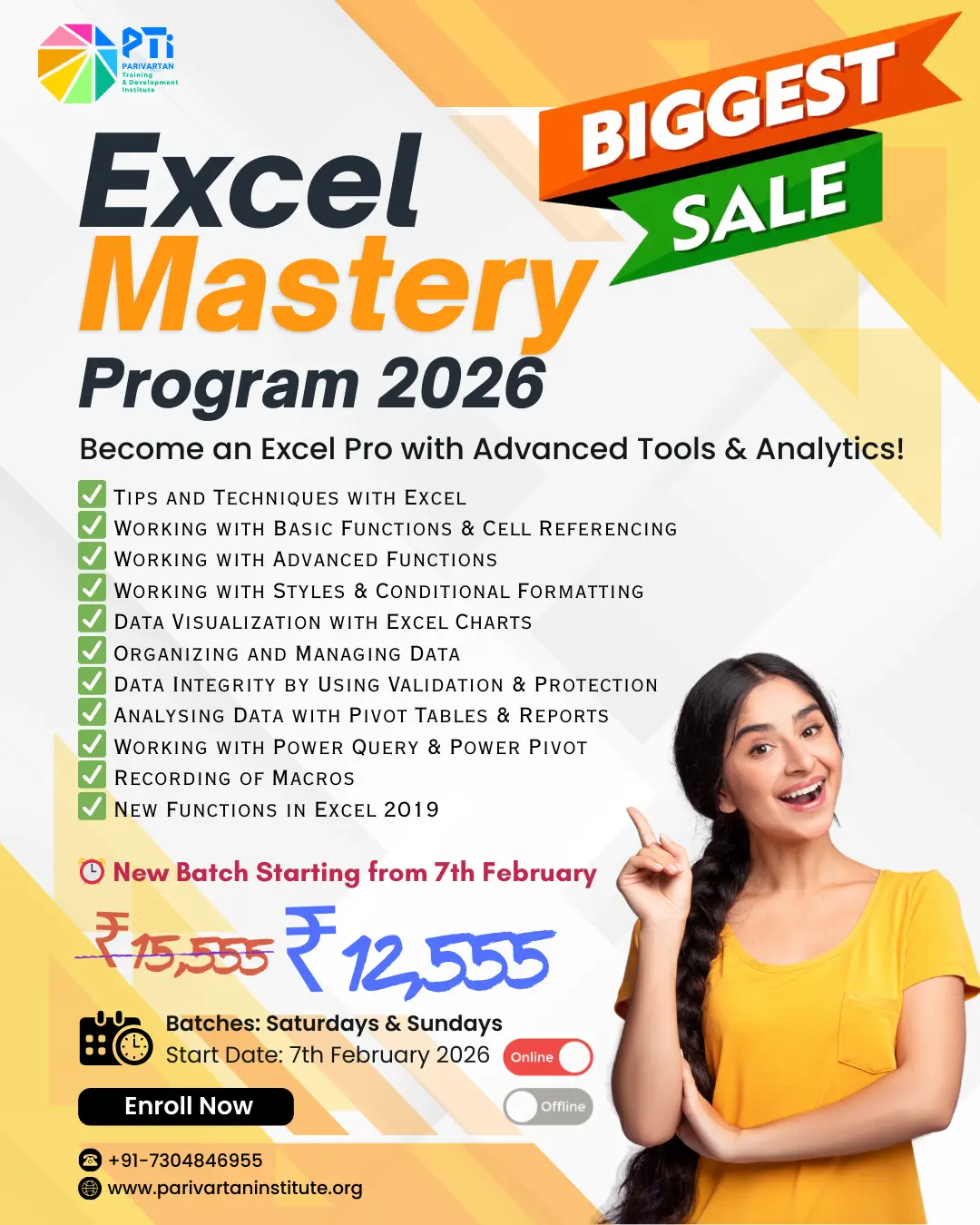 Excel Mastery Course