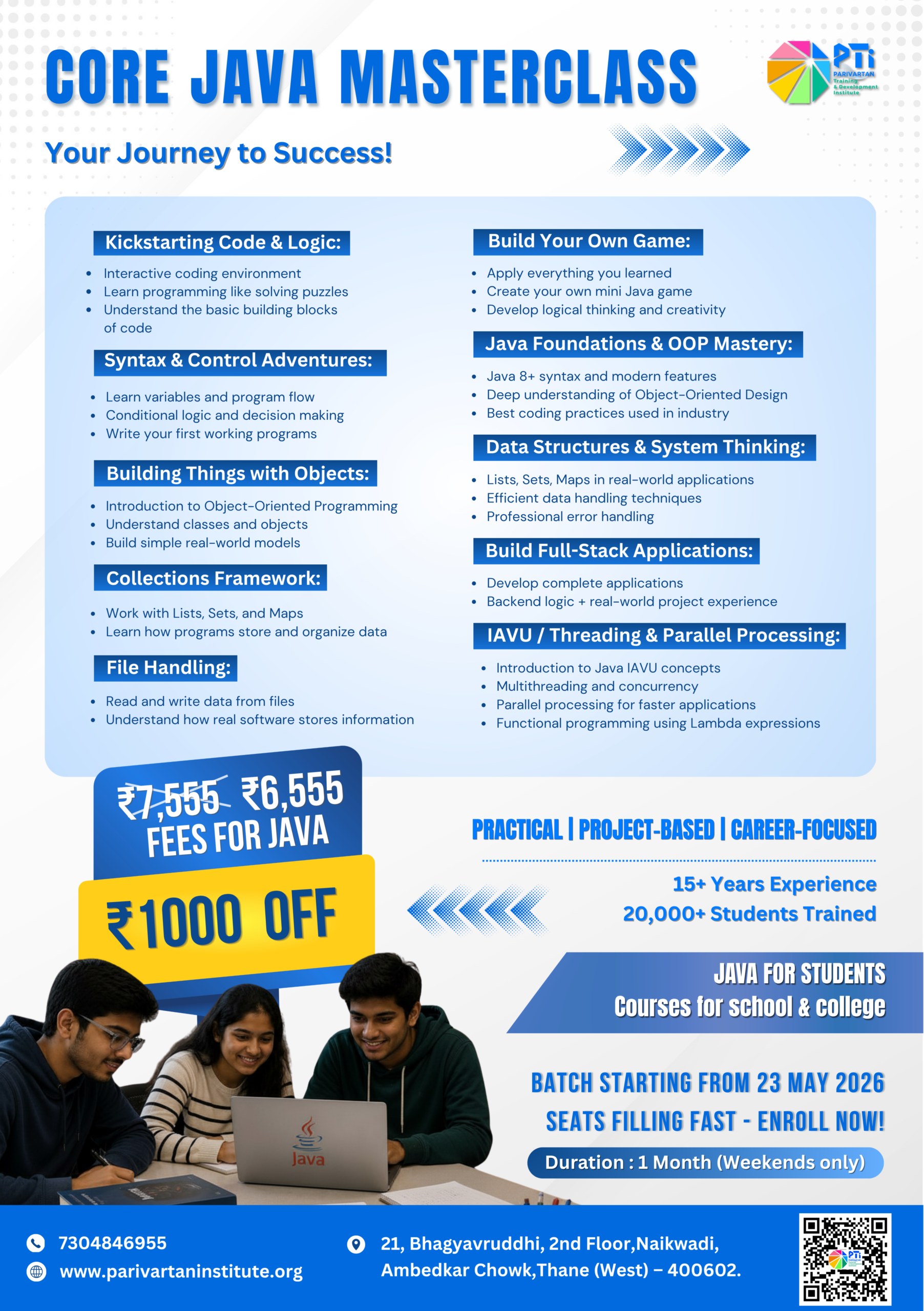 Core Java Course in Thane